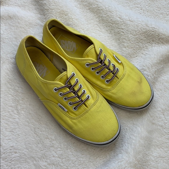 Vans Yellow Canvas Sneaker 8 - Picture 3 of 12